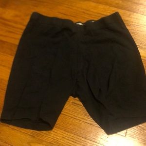 Black shorts
